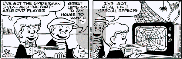 Nancy on Saturday December 7, 2002 Comic Strip