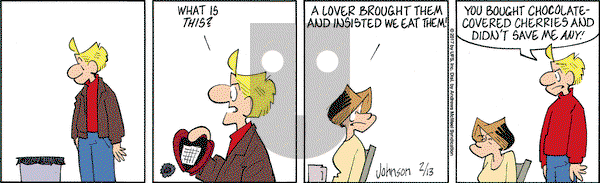 Arlo and Janis on Monday February 13, 2017 Comic Strip