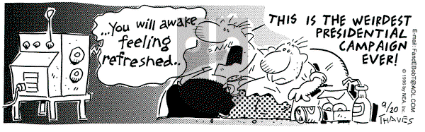 Frank and Ernest on Friday September 20, 1996 Comic Strip