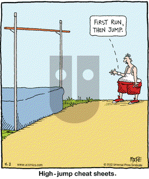 In the Bleachers on Tuesday April 2, 2002 Comic Strip