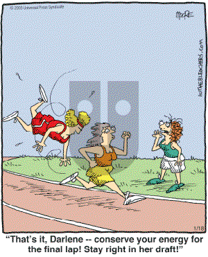 In the Bleachers - Thursday January 18, 2007 Comic Strip