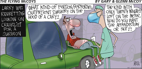 The Flying McCoys on Sunday May 20, 2018 Comic Strip