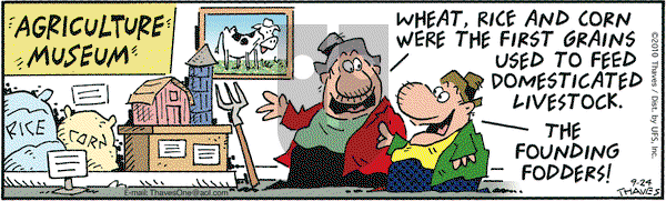 Frank and Ernest on Friday September 24, 2010 Comic Strip