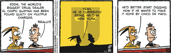 La Cucaracha on Friday March 1, 2019 Comic Strip