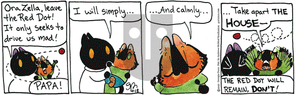 Breaking Cat News on Friday April 18, 2025 Comic Strip
