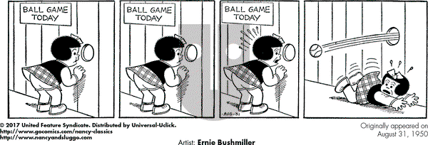 Nancy Classics - Friday June 5, 2020 Comic Strip