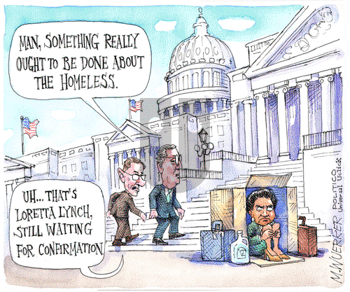 Matt Wuerker on Tuesday April 21, 2015 Comic Strip