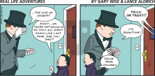 Real Life Adventures on Sunday October 28, 2012 Comic Strip
