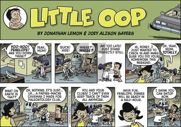 Alley Oop on Sunday March 15, 2020 Comic Strip