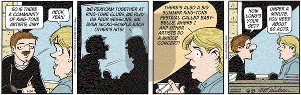 Doonesbury on Saturday January 24, 2009 Comic Strip