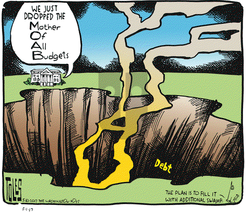 Tom Toles on Monday May 1, 2017 Comic Strip