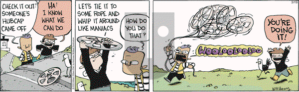 Wallace the Brave on Wednesday March 19, 2025 Comic Strip