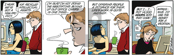 Doonesbury on Thursday July 5, 2001 Comic Strip