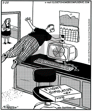 Close to Home on Thursday May 25, 2000 Comic Strip