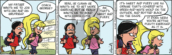 Cleats on Wednesday September 21, 2005 Comic Strip
