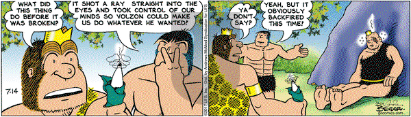 Alley Oop on Friday July 14, 2017 Comic Strip