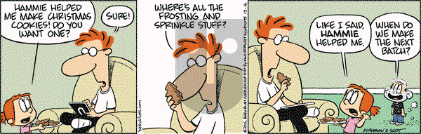 Baby Blues on Friday December 16, 2016 Comic Strip