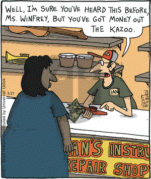 The Argyle Sweater on Monday March 21, 2011 Comic Strip