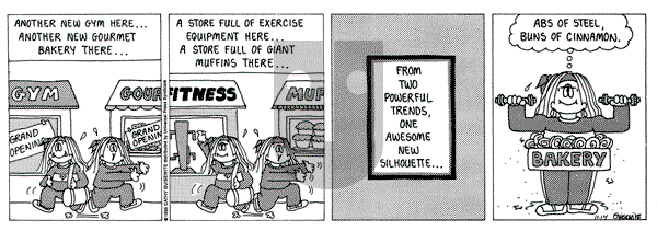 Cathy Classics - Tuesday November 14, 1995 Comic Strip