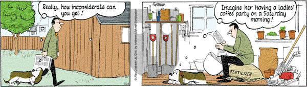 Fred Basset on Saturday March 22, 2025 Comic Strip