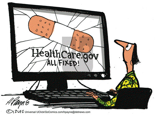 Henry Payne on Wednesday December 4, 2013 Comic Strip