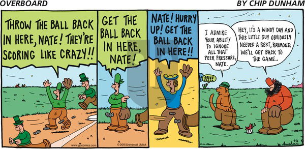Overboard on Sunday April 26, 2015 Comic Strip