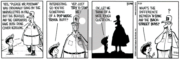 Grand Avenue on Saturday April 29, 2000 Comic Strip