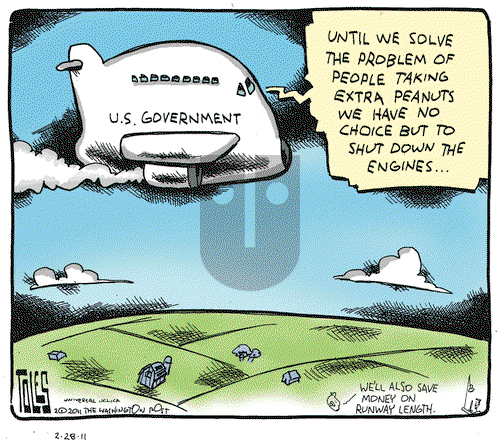 Tom Toles on Monday February 28, 2011 Comic Strip