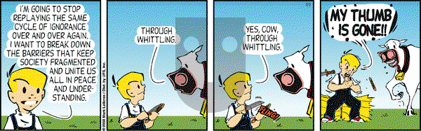 Cow and Boy Classics on Monday November 3, 2008 Comic Strip