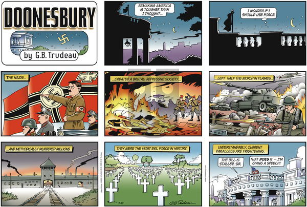 Doonesbury on Sunday September 27, 2009 Comic Strip