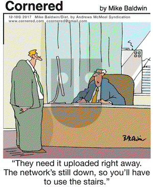 Cornered on Monday December 18, 2017 Comic Strip