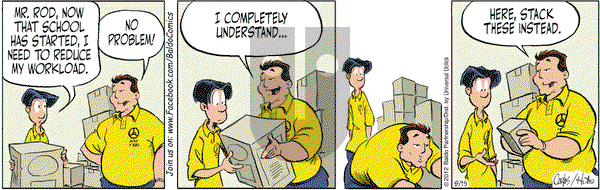 Baldo on Saturday September 15, 2012 Comic Strip