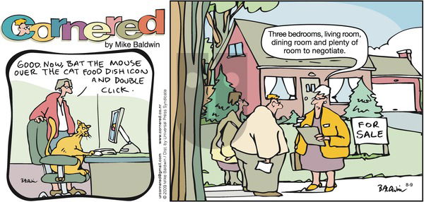 Cornered on Sunday August 9, 2009 Comic Strip