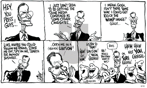 Pat Oliphant on Wednesday June 10, 1987 Comic Strip