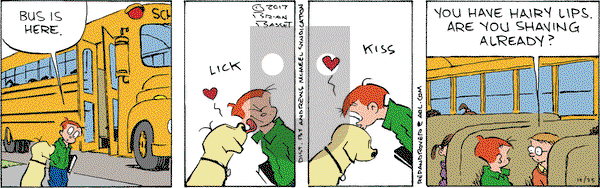 Red and Rover on Wednesday October 25, 2017 Comic Strip
