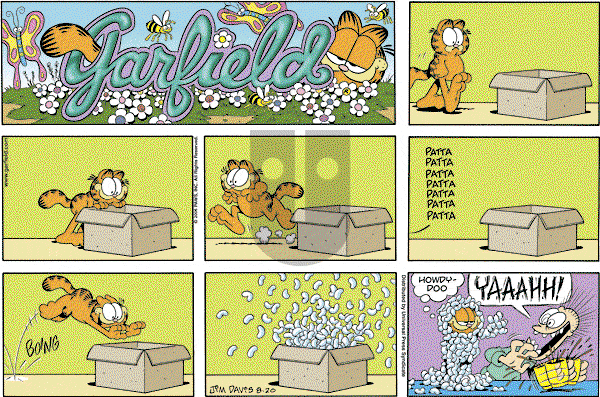 Garfield - Sunday August 20, 2006 Comic Strip