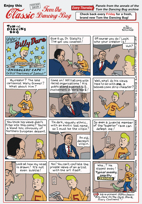 Tom the Dancing Bug - Thursday December 10, 2020 Comic Strip
