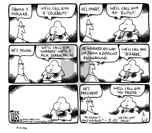 Tom Toles - Sunday August 31, 2008 Comic Strip
