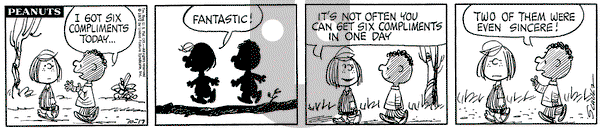 Peanuts - Tuesday October 17, 1972 Comic Strip