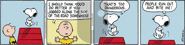 Peanuts - Wednesday May 17, 2023 Comic Strip