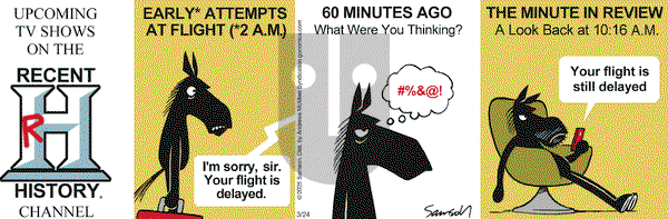Dark Side of the Horse on Monday March 24, 2025 Comic Strip
