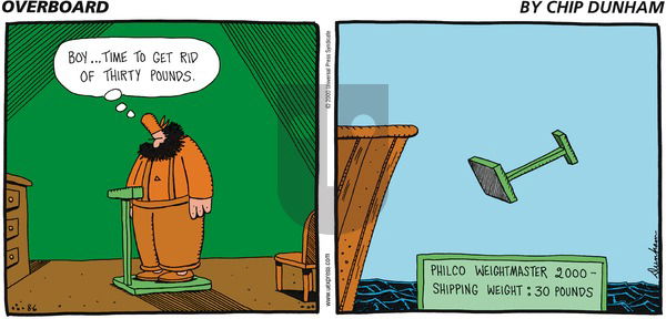 Overboard on Thursday September 28, 2000 Comic Strip