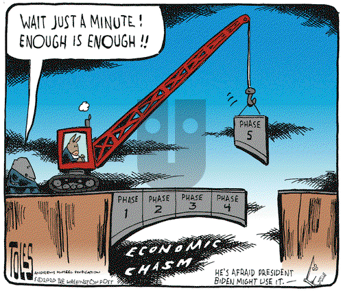 Tom Toles on Thursday May 14, 2020 Comic Strip
