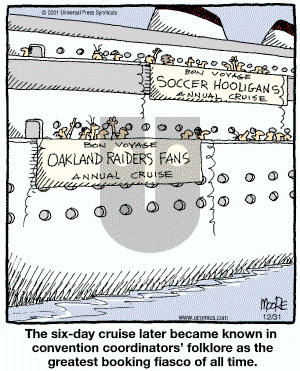 In the Bleachers - Wednesday December 31, 2003 Comic Strip