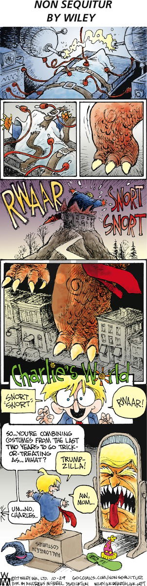 Non Sequitur on Sunday October 29, 2017 Comic Strip