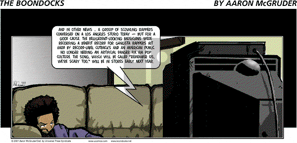 The Boondocks on Sunday July 5, 2009 Comic Strip