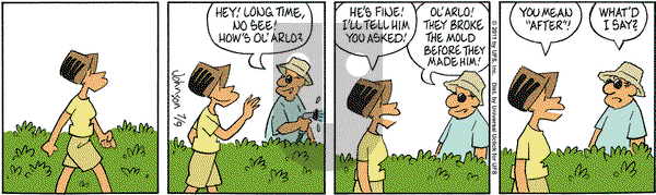 Arlo and Janis on Saturday July 9, 2011 Comic Strip