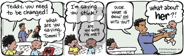 JumpStart on Monday January 15, 2018 Comic Strip