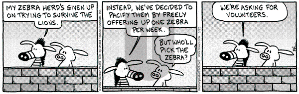 Pearls Before Swine on Monday March 25, 2002 Comic Strip