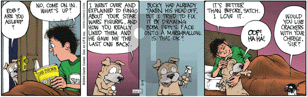 Get Fuzzy on Saturday September 4, 2004 Comic Strip